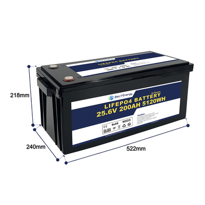 comprar Bely Grau energético A 24v 200ah Lifepo4 bateria Rv Solar Lifepo4 Bateria marinha Deep Cycle online manufacture