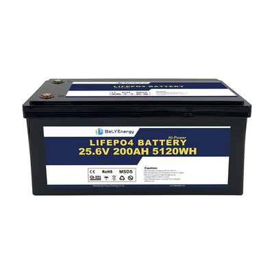 comprar Bely Energy Bluetooth Função UN38.3 Portátil Lifepo4 Deep Cycle Bateria 24v 200ah online manufacture