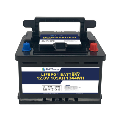 comprar Bely Energy 12V 105AH Bateria de armazenamento de energia para iate 100% DOD uso solar online manufacture