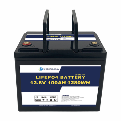 comprar Bely Energy Bateria recarregável 12V 100AH LiFePo4 para estação de comunicação RV online manufacture