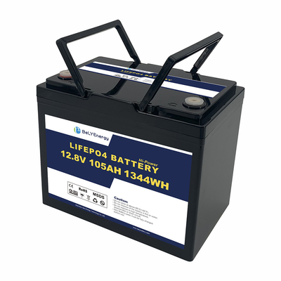 comprar Bateria recarregável 105AH 12V LiFePo4 Deep Cycle para Sistema de Energia Solar UPS online manufacture