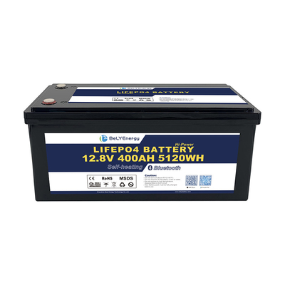comprar IP65 Revestimento 12.8V Bateria de lítio RV 400Ah M8 Terminal de baixa auto-descarga 3% por mês online manufacture