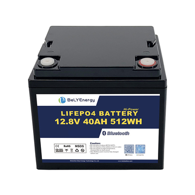comprar Capacidade 12,8V 40Ah Bluetooth Bateria de Lítio IP65 Proteção do Recinto 512Wh Energia online manufacture