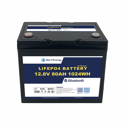 comprar Energia Bateria de lítio LiFePO4 12V80Ah Proteção contra tensão 14.6V online manufacture