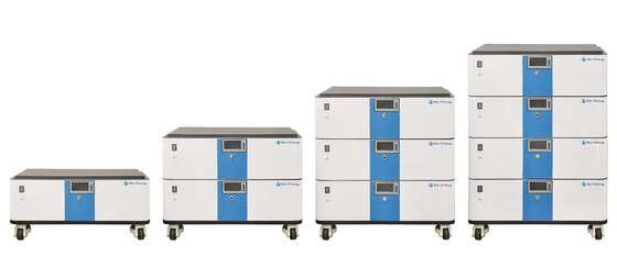comprar Bateria de lítio empilhável 48V100Ah Vida útil de ciclo longo para sistema de armazenamento de energia doméstica online manufacture