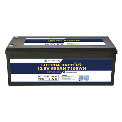 comprar Bateria LiFePO4 12V 560Ah recarregável Económico 5000 ciclos 12v Lifepo4 Bateria Pack online manufacture