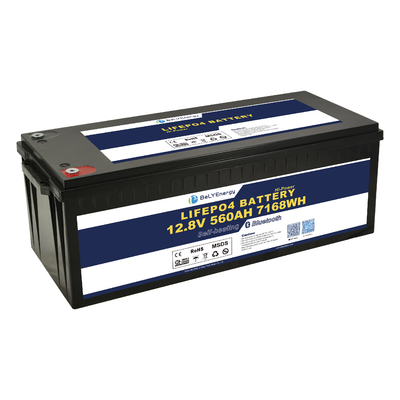comprar ABS Shell Long Lifespan 12,8V 560Ah LiFePO4 Bateria de Lítio Com Conectividade Bluetooth online manufacture