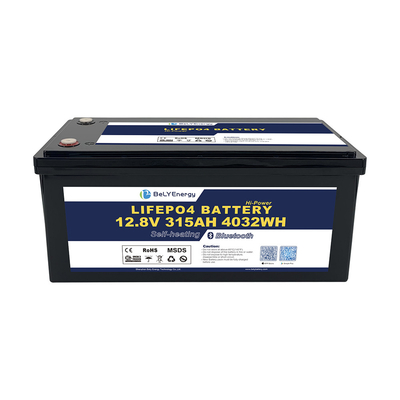 comprar Bateria de lítio 12V 315AH com BT e aquecimento interno para caravana RV online manufacture