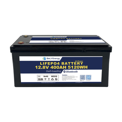 comprar Bateria de iões de lítio de longa duração de grande capacidade de ciclo profundo 12V400AH para barco RV online manufacture