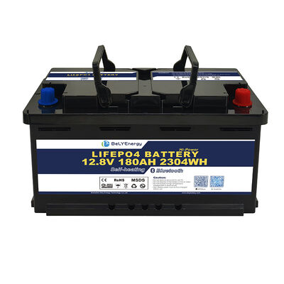 comprar Nova bateria recarregável LiFePO4 de grande capacidade H8 DIN 12V180Ah online manufacture