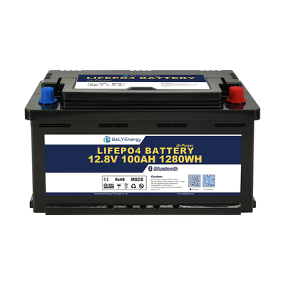 comprar Bely Energy Bateria solar recarregável 12V100AH para veículos elétricos de RV online manufacture