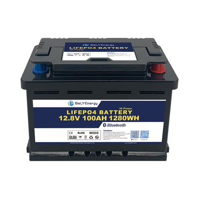 comprar Bateria LiFePO4 12V 100Ah com Certificação UL1642 UN38.3 e Caixa DIN H6 online manufacture