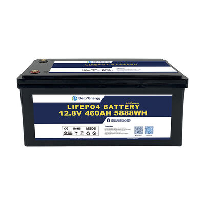 comprar LiFePO4 12V460Ah M8 Tipo de terminal Bluetooth Bateria de lítio 3.5V Células de balanço Voltagem 100A Corrente de carga contínua para aplicações online manufacture