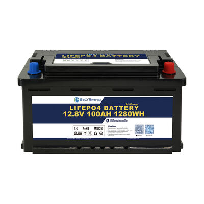 comprar Ciclos≥3000 A 25°C 12V LiFePo4 Bateria SAE M8 Solução de energia de tipo terminal para aplicações de veículos marítimos e recreativos online manufacture