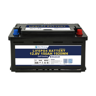 comprar Long Cycle RV Bateria de lítio LiFePO4 Química 150A Corrente máxima de descarga contínua Fonte segura e de energia para RV online manufacture
