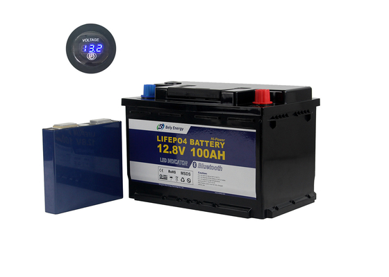 comprar Bloco da bateria de Marine Lithium Battery 100Ah 12V Lifepo4 da luz de rua com exposição online manufacture