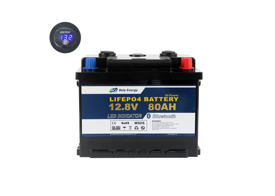 comprar Rechargeable 12V LiFePo4 Battery 12V 80Ah Led Light Lithium Battery ,  for Electric tricycle online manufacture