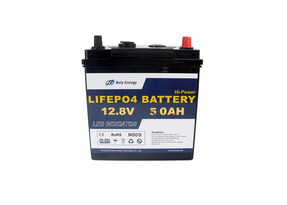 comprar a bateria do fosfato do ferro do lítio de 12V 50Ah Lifepo4 embala para o passeio em carrinhos do golfe online manufacture