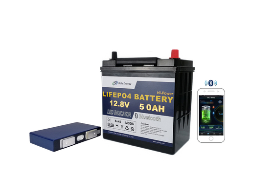 comprar 12 volts seguro seguro lítio submarino Ion Battery de Bluetooth da bateria de uma hora de 50 ampères online manufacture