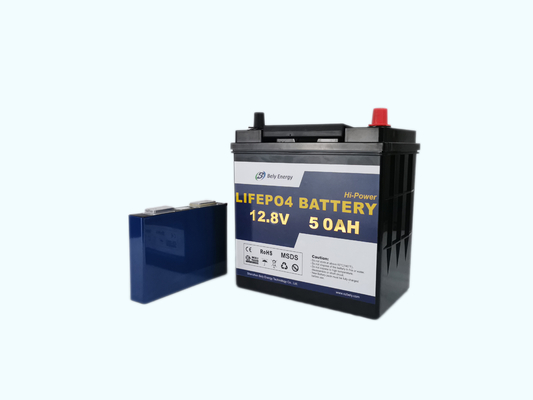 comprar Bateria de Ion Battery Pack 12V LiFePo4 do lítio de Yachit 50Ah com diodo emissor de luz Indictor online manufacture