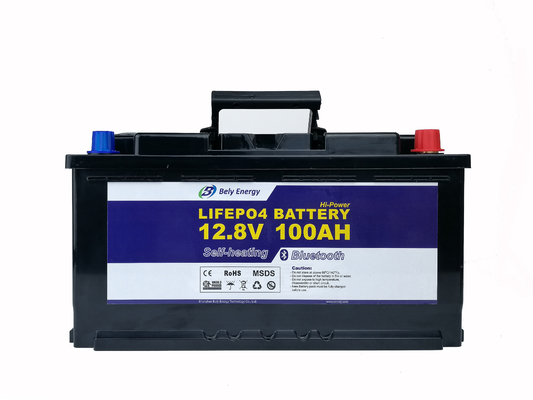 comprar Aquecimento recarregável de Bluetooth da bateria LiFePo4 da parede 12V 100Ah do poder DOD 100% online manufacture
