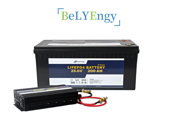comprar Bateria prismático 200AH do rv Marine Refuge Boat 24V LiFePo4 online manufacture