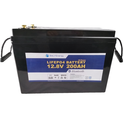 comprar Bateria de BMS Controlled Safety 12V 200AH LiFePO4 com tempo real Bluetooth online manufacture