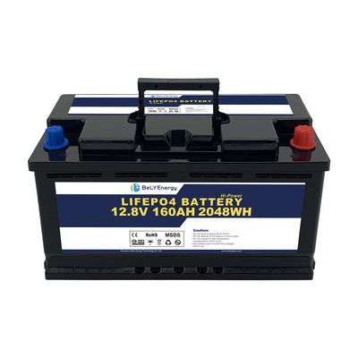 Bateria de lítio portátil 12v 160ah Inbuit BMS Proteção de segurança múltipla para Yachit