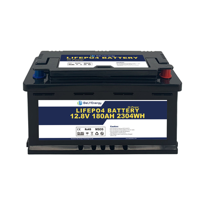 RV LiFePO4 Bateria para armazenamento de energia 12V 180AH versão padrão