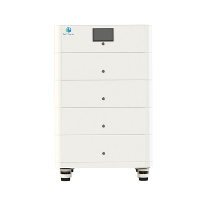Bateria de lítio de armazenamento de energia 48V200Ah para sistema de energia solar com comunicação RS485/CAN e indicadores LCD