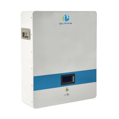 Pacote de baterias LiFePO4 de 48V 100Ah para sistemas solares e off-grid