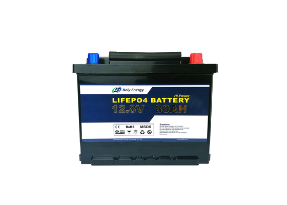 Bateria de lítio de UPS Lifepo4 12V 80AH rv do carro para o sistema de energia solar