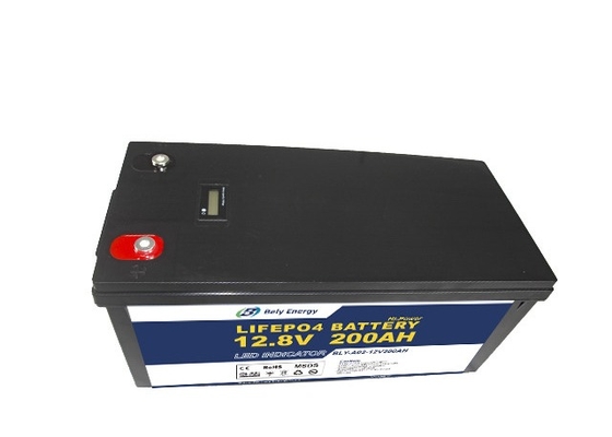 bateria submarina da exposição de diodo emissor de luz do backup de bateria de 12V 200Ah Powerwall