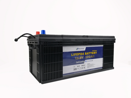 Aquecimento do auto de Ion Battery For Solar Storage do lítio de UN38.3 12V 200Ah