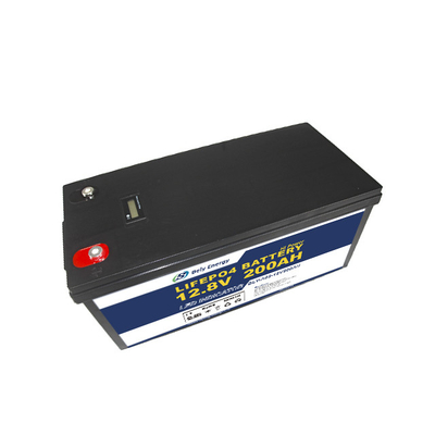 Bely 2560Wh 12V 200Ah conduziu a bateria de lítio leve para o painel solar